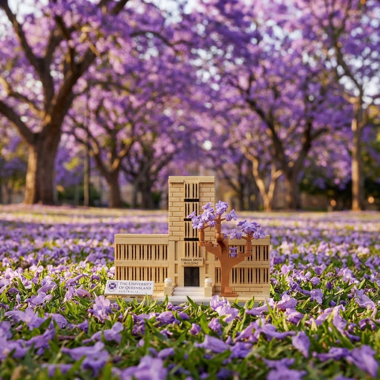 UQ Main Building Mini Brick Set