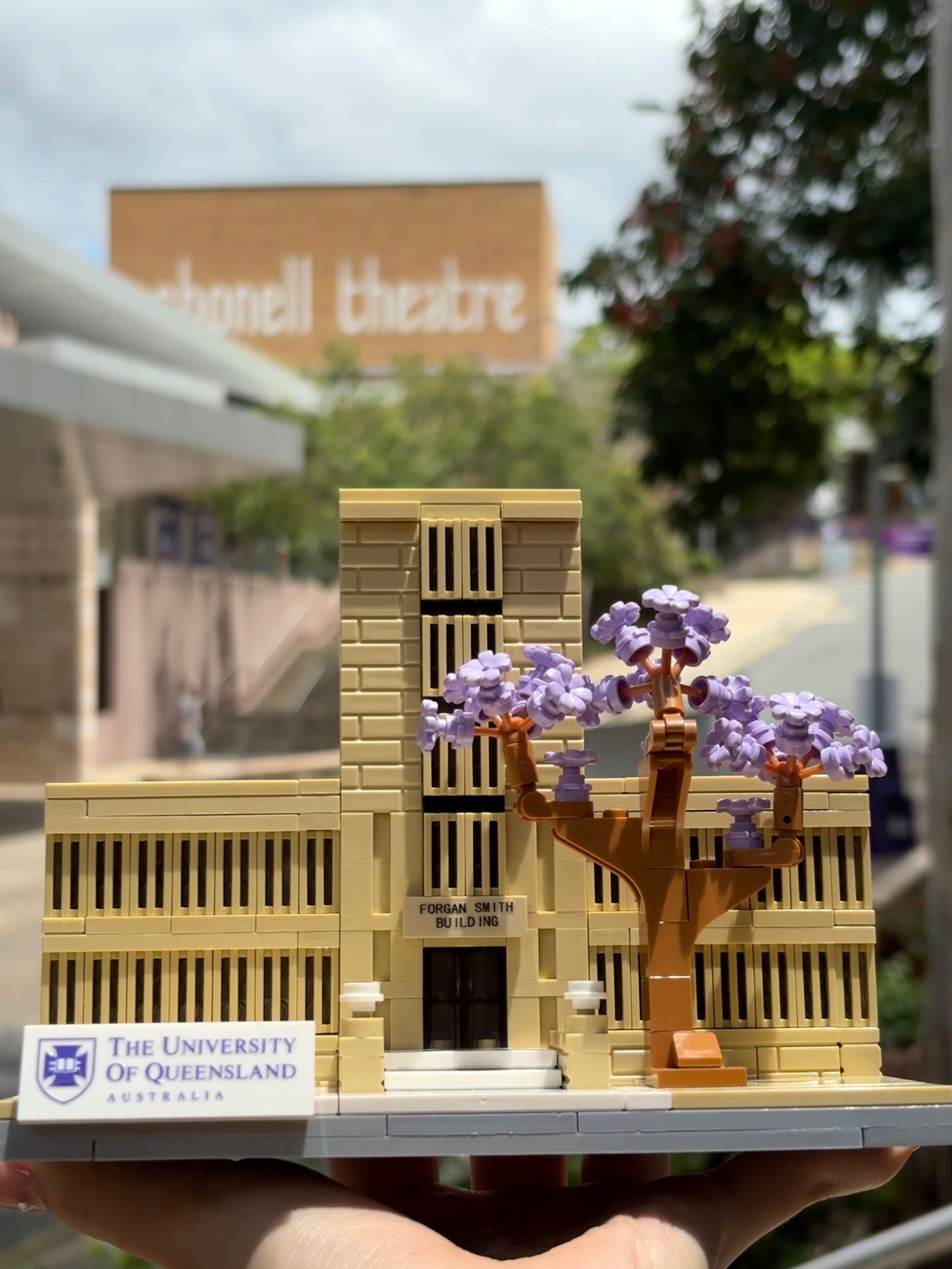 UQ Main Building Mini Brick Set