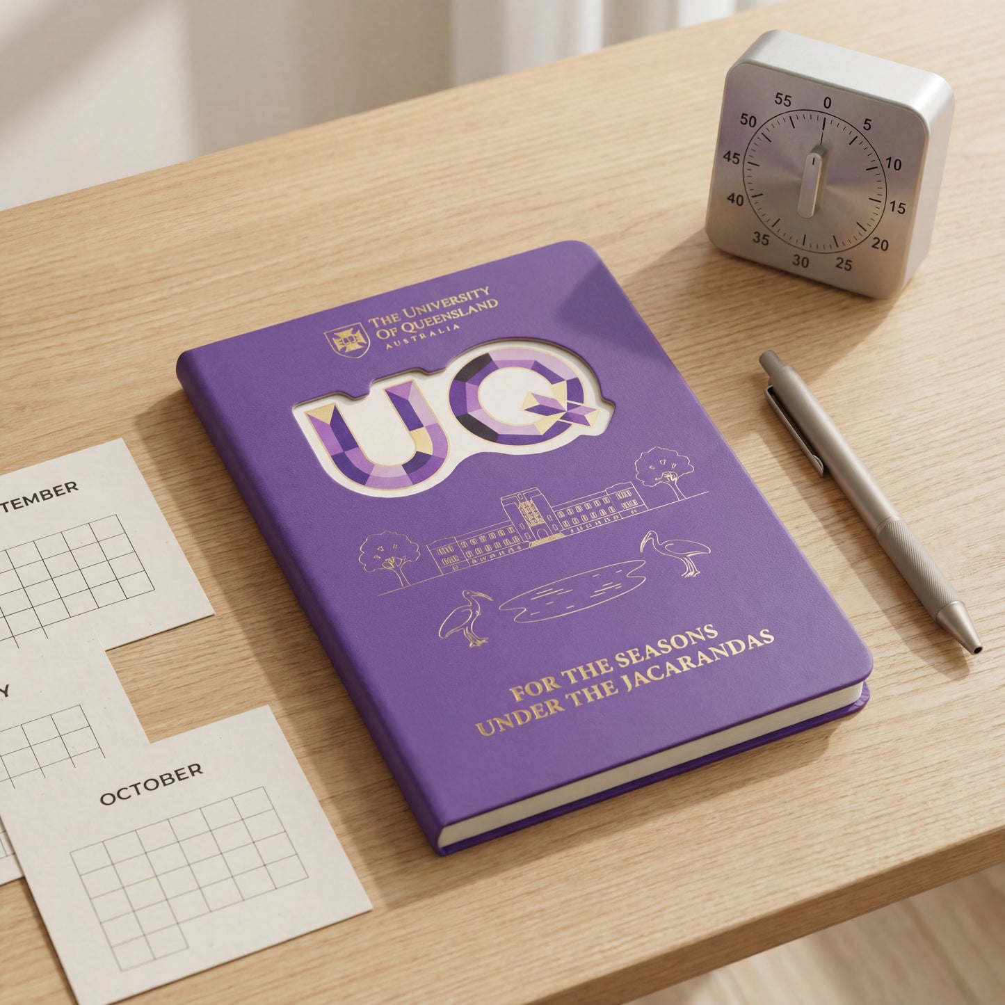 Jacaranda Magnetic Notebook