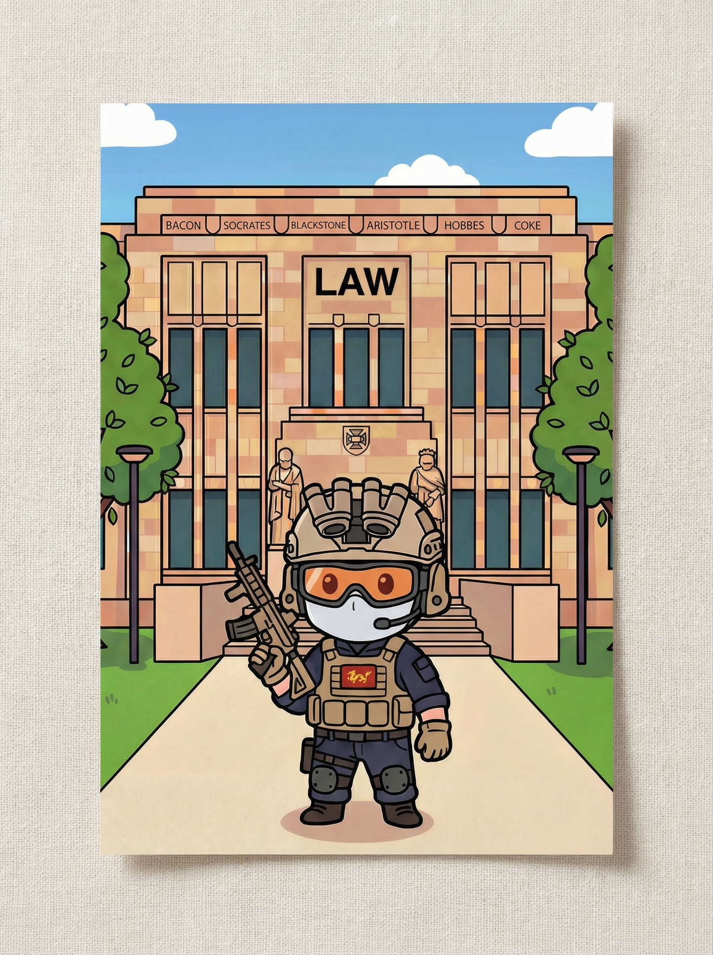 Jacaranda Campus Postcards