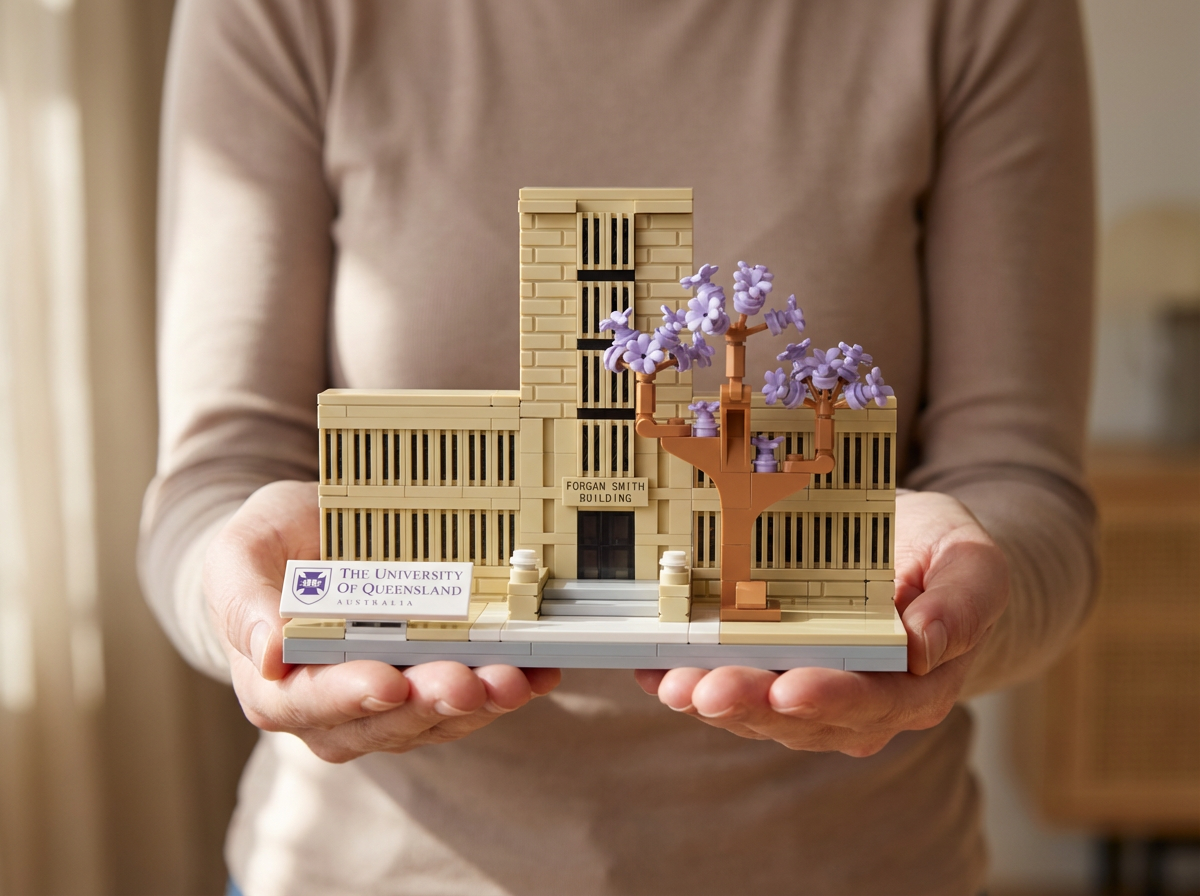 UQ Main Building Mini Brick Set