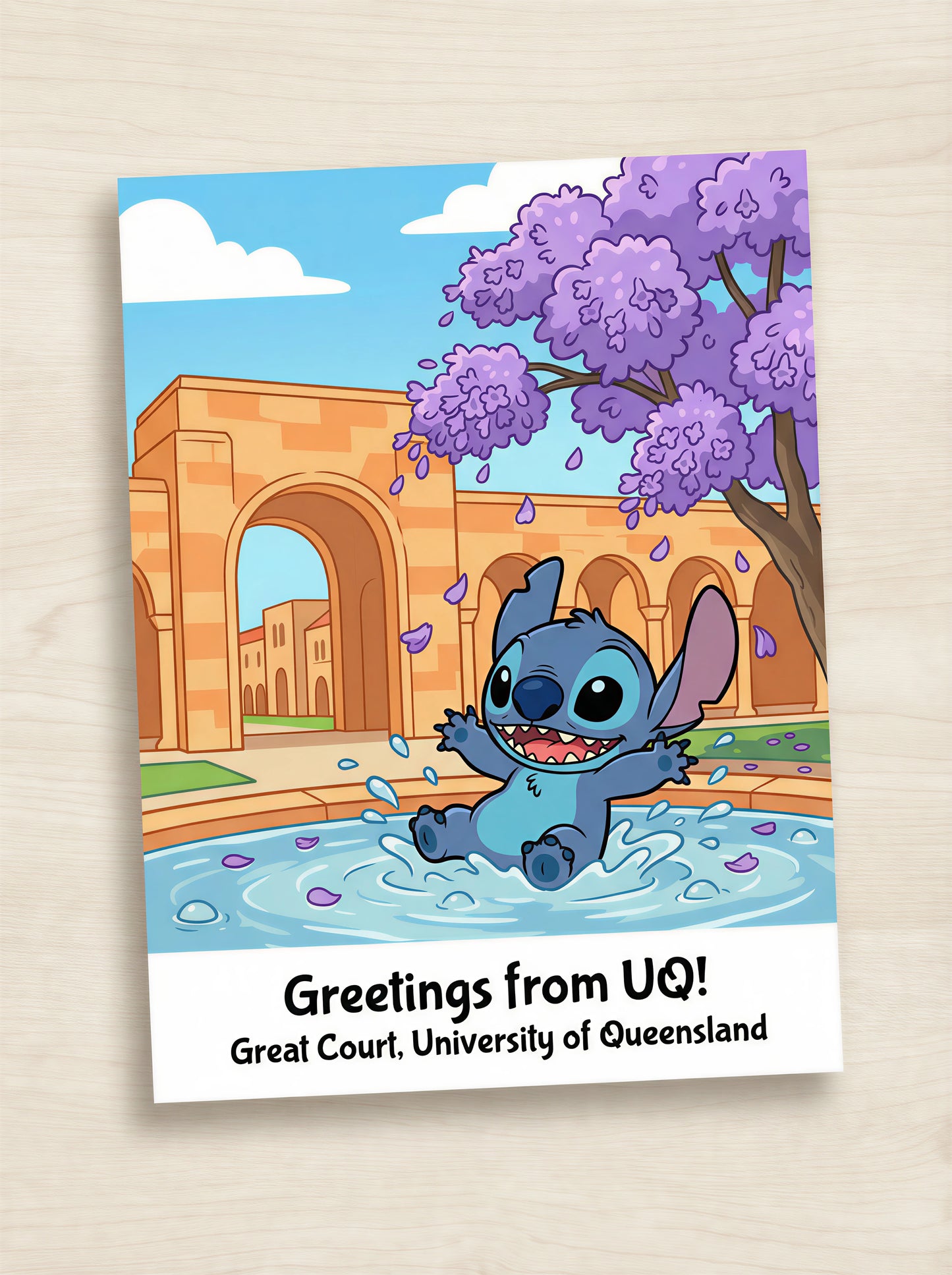 Jacaranda Campus Postcards