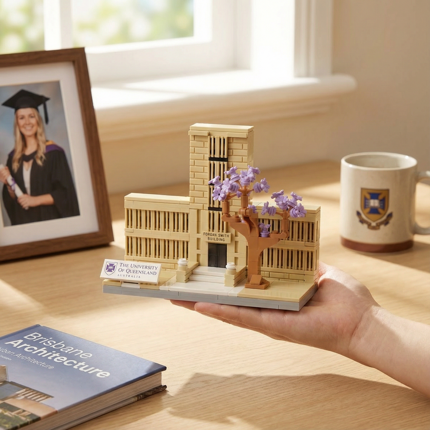 UQ Main Building Mini Brick Set