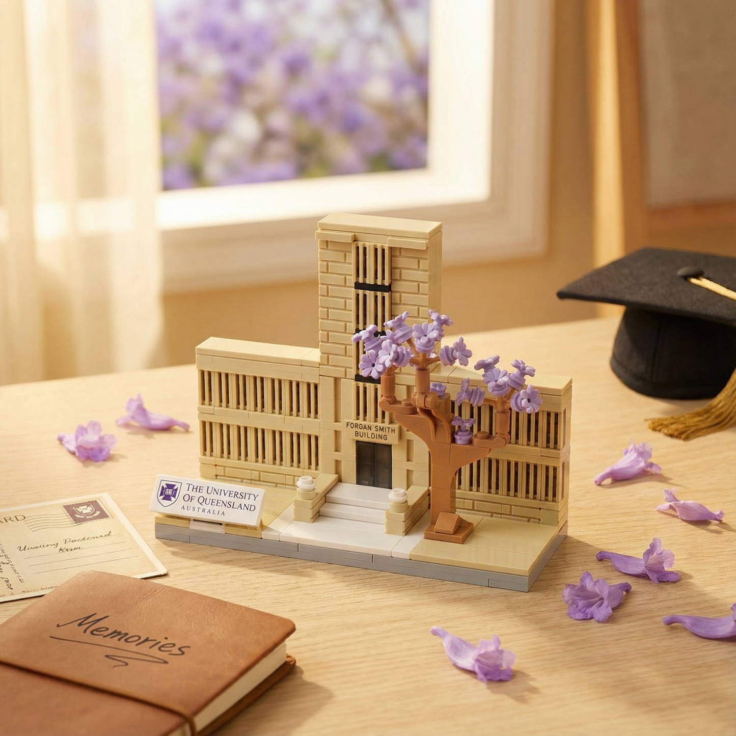 UQ Main Building Mini Brick Set