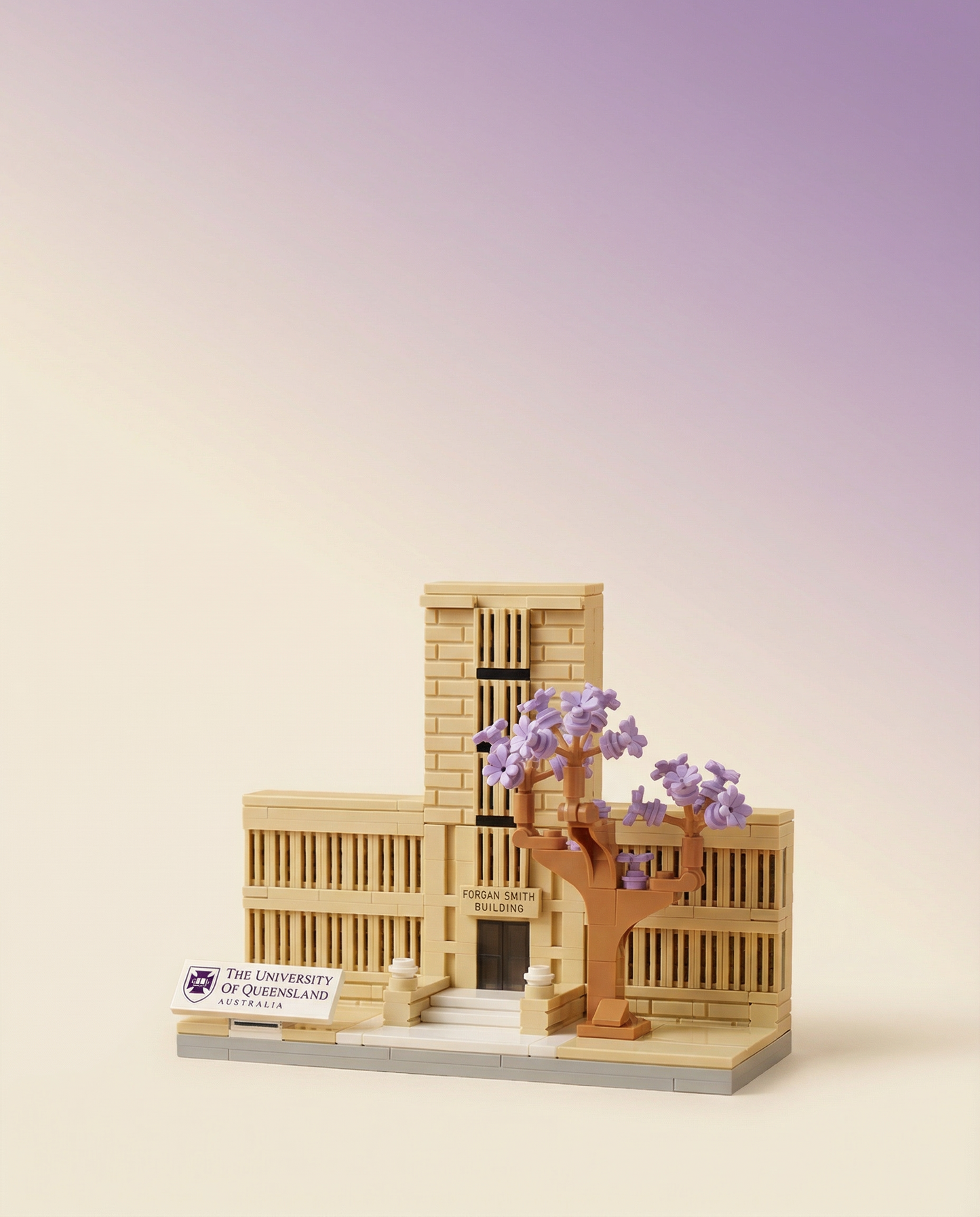 UQ Main Building Mini Brick Set