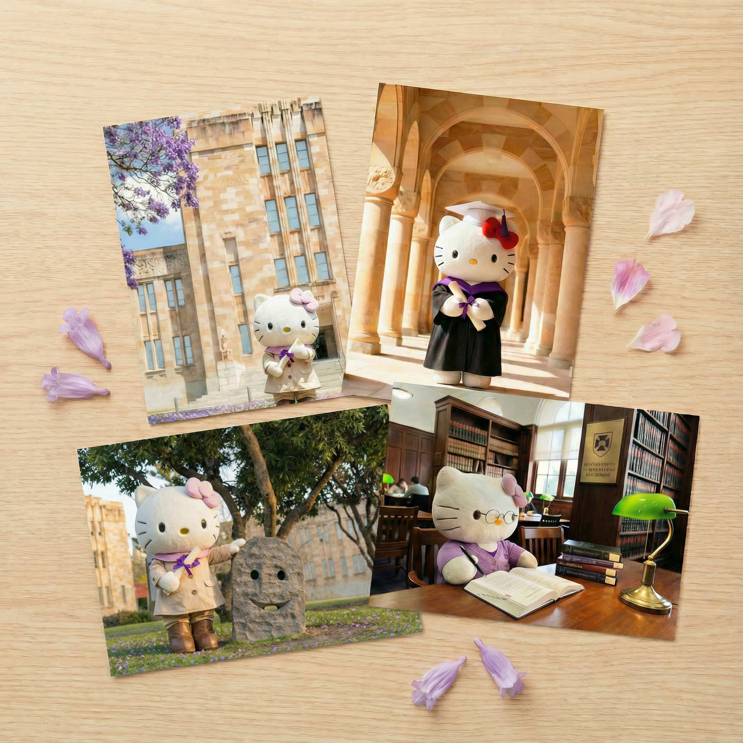 Under Jacaranda UQ Memory Set